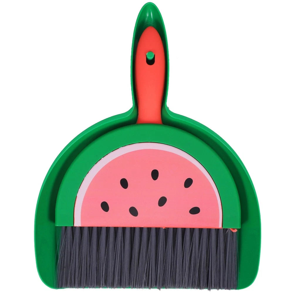 Mini Broom Set Dad Desktop Dustpan and Brooms for Sweeping Indoor Small Hand