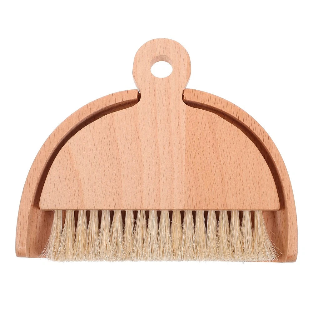 Desktop Cleaning Brush Set Child Dad Broom and Dustpan with Standing
