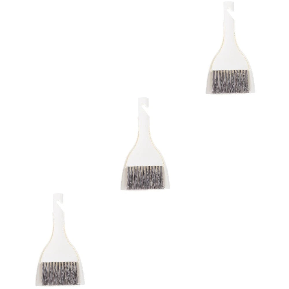 3 Sets Mini Dustpan Broom Desktop Cleaner Cleaning Gadgets