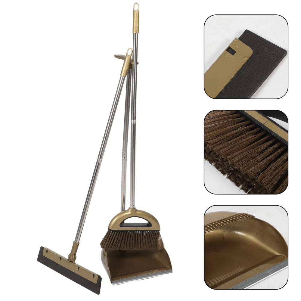 Broom Set and Dustpan for Home Cleaning Tools Toddler Household Supplies