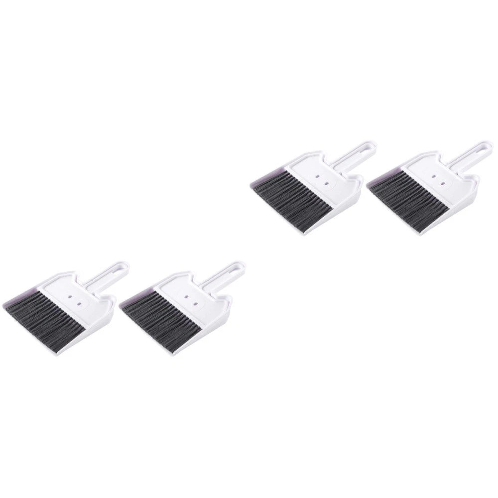 2 Sets Keyboard Cleaning Brush Child Desk Supplies Broom with Dustpan