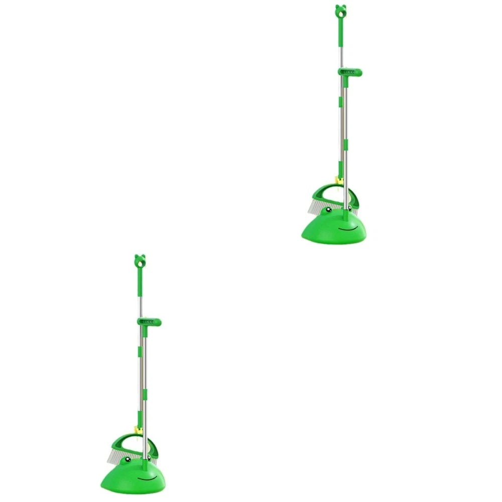Children's Broom Set Student with Dustpan Home Cleaning Supplies