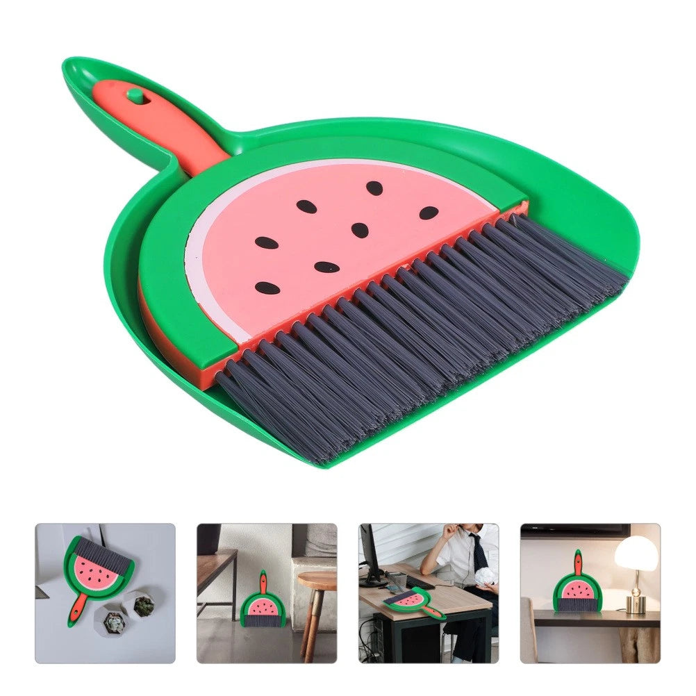 Mini Broom Set Child Desktop Small Dustpan Brooms for Sweeping Indoor