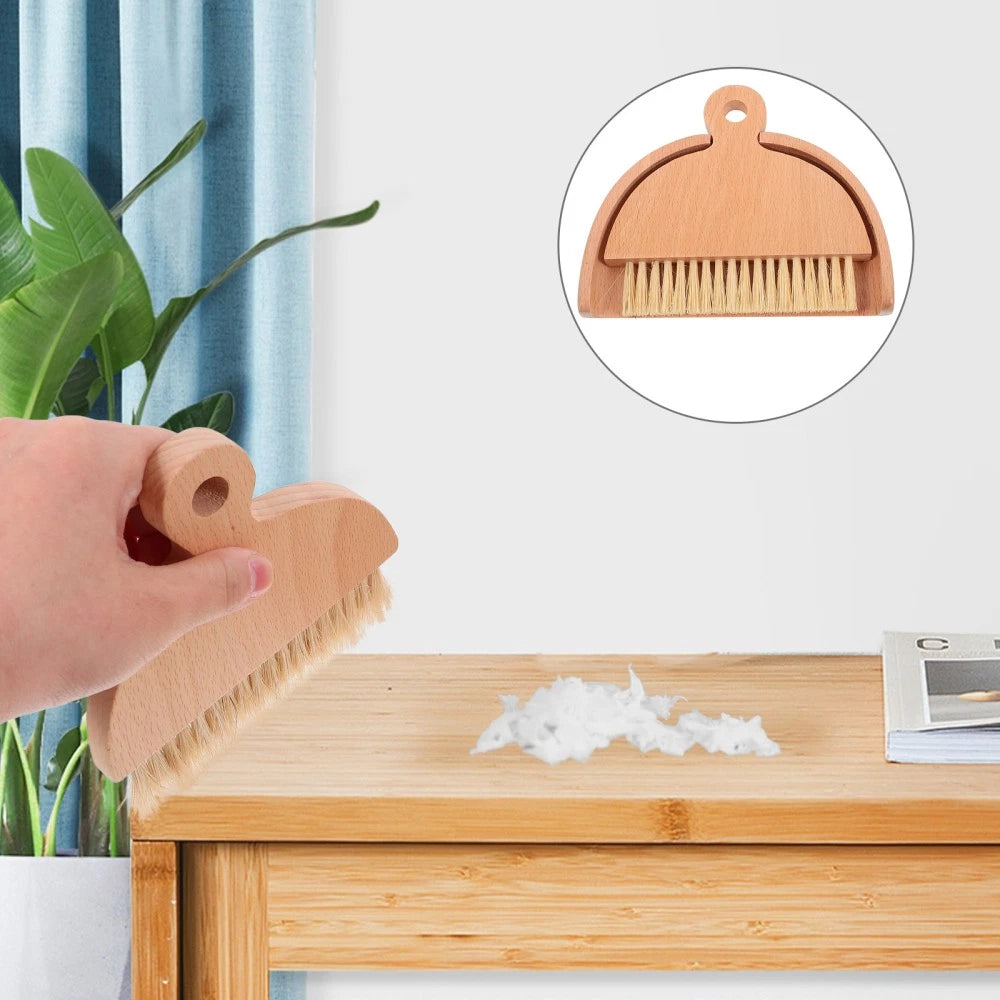 Desktop Cleaning Brush Set Dustpan and Sets Child Dad Portable Mini Broom