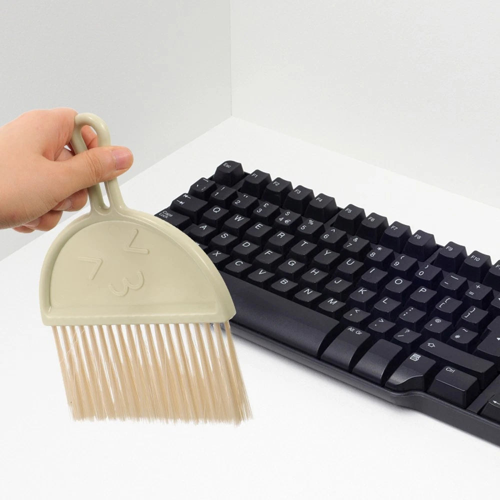 Cleaning Brush Set Child Broom Desktop Dust Pan Brushes Tabletop Dustpan