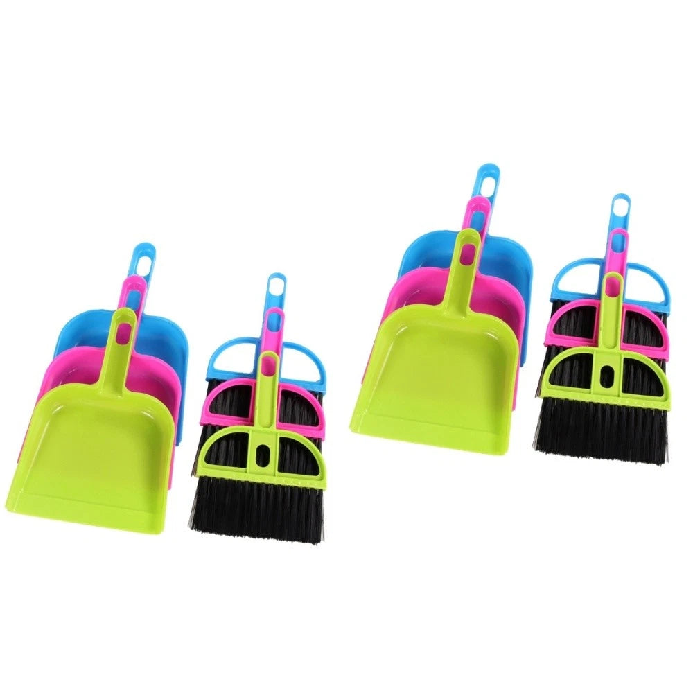 2 Pack Handy Broom Dustpan Set Laptop Cleaning Brush Mini Cleaner
