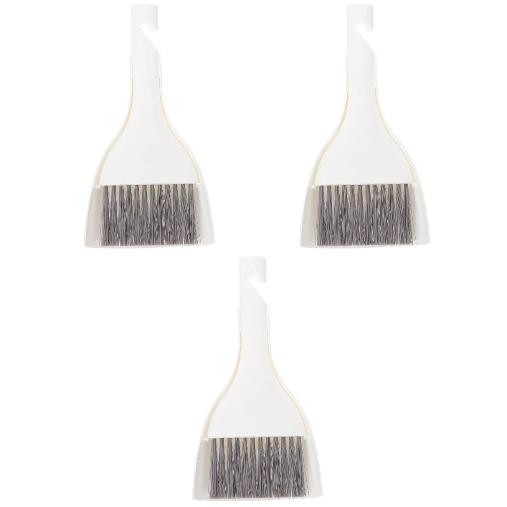 3 Sets Mini Dustpan Broom Desktop Cleaner Cleaning Gadgets