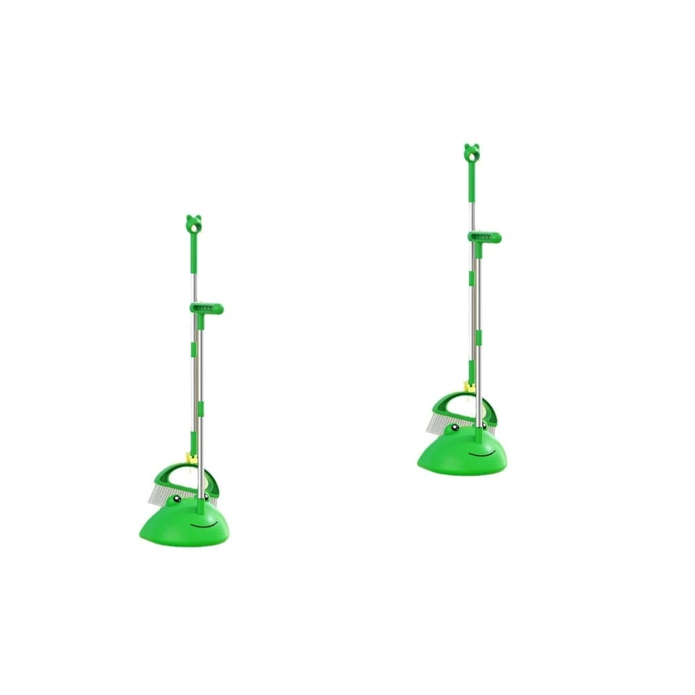Children's Broom Set Student with Dustpan Home Cleaning Supplies