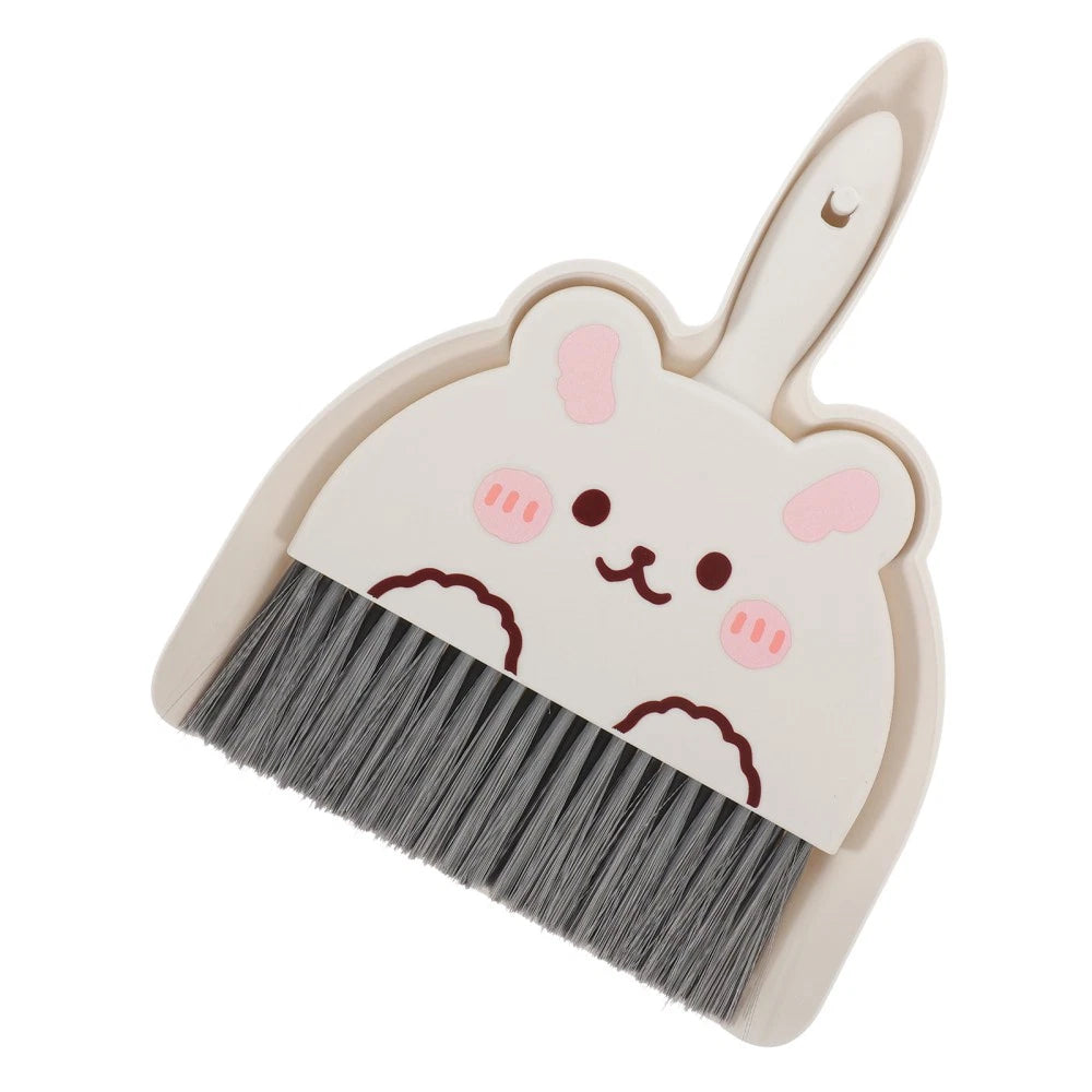 Mini Broom Set Travel Child Desktop Cleaning Supplies for Housekeeping