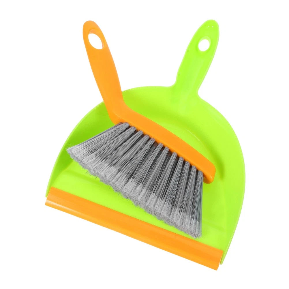 Desktop Cleaning Broom Set Child Convenient Mini And Dustpan with