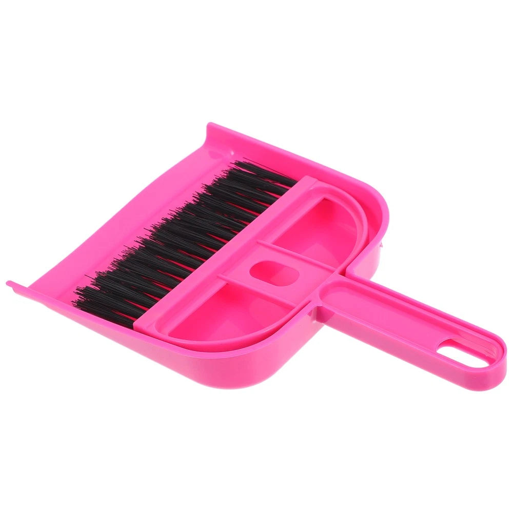 Desktop Broom Set Work Child Cleaning for Toddlers Dustpan Brush Toy