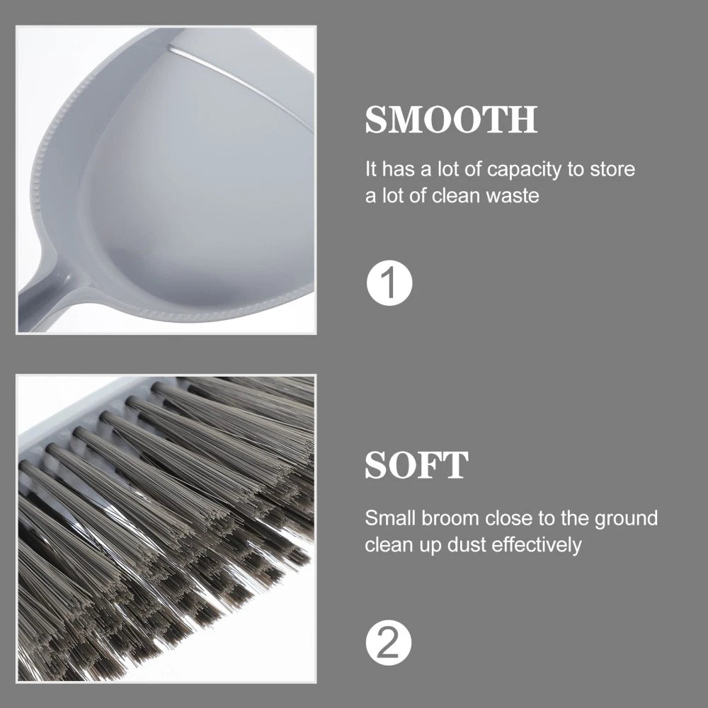 5 Pcs Broom Dustpan Child Mini Table Brush Small Cleaning for Desk
