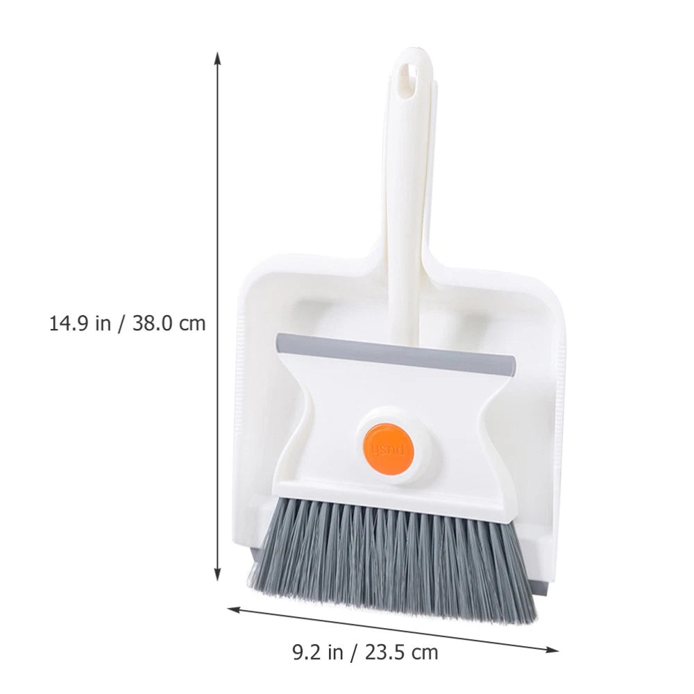 Broom Dustpan Set Child Toddler Mini Brush Cleaning Kit Household