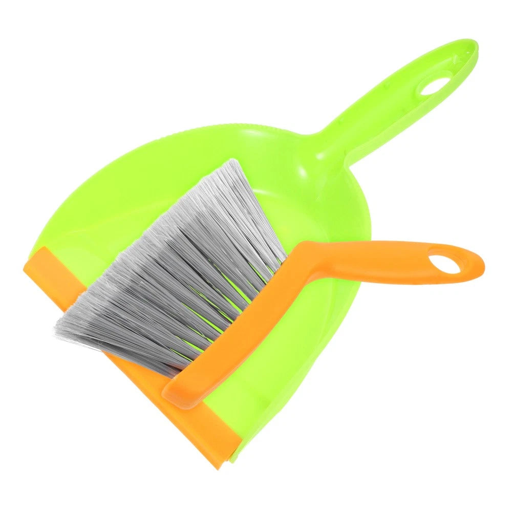 Desktop Cleaning Broom Set Child Convenient Mini And Dustpan with