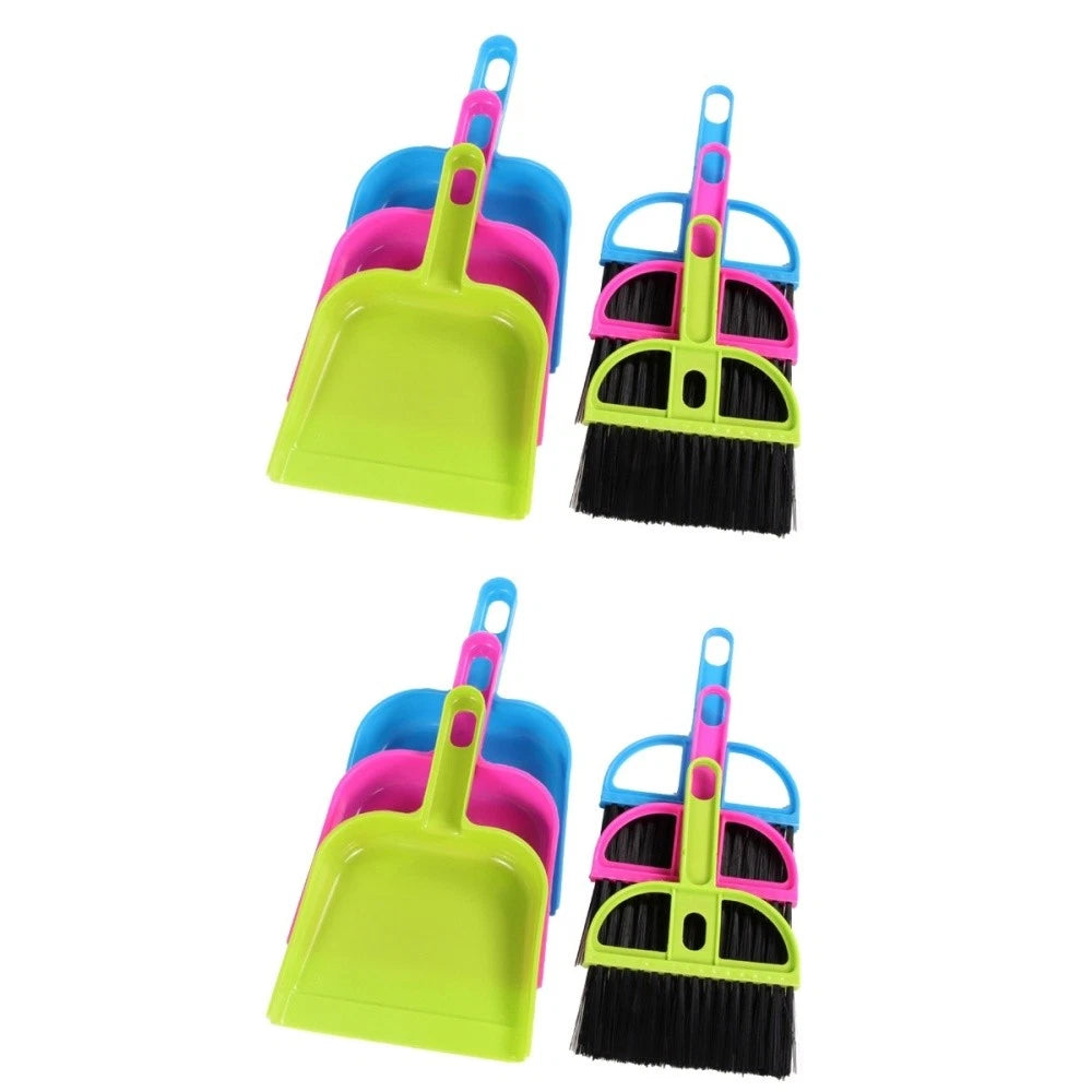 2 Pack Handy Broom Dustpan Set Laptop Cleaning Brush Mini Cleaner