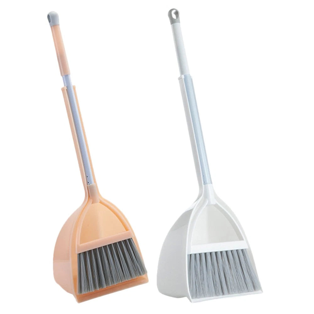 4 Pcs Small Broom and Dustpan Set Child Brooms for Kids Childrens