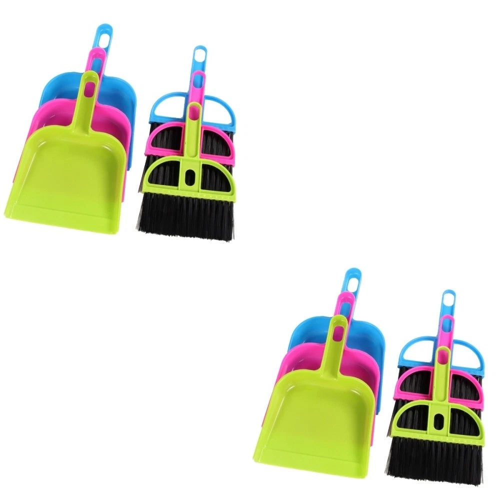 6 Sets Keyboard Cleaning Mini Desk Broom Computer Cleaning Kit-