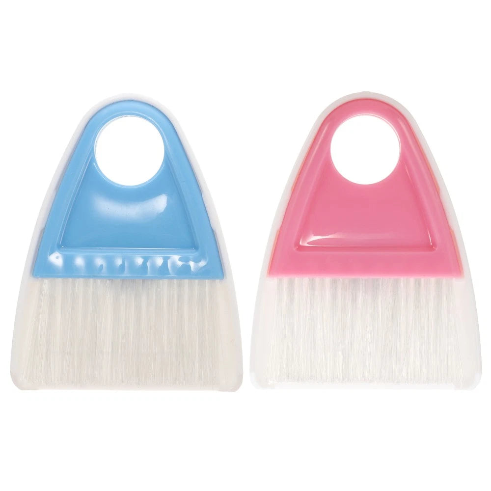 2 Sets Cleaning and Sweeping Child Bridegroom Desktop Mini Broom Small