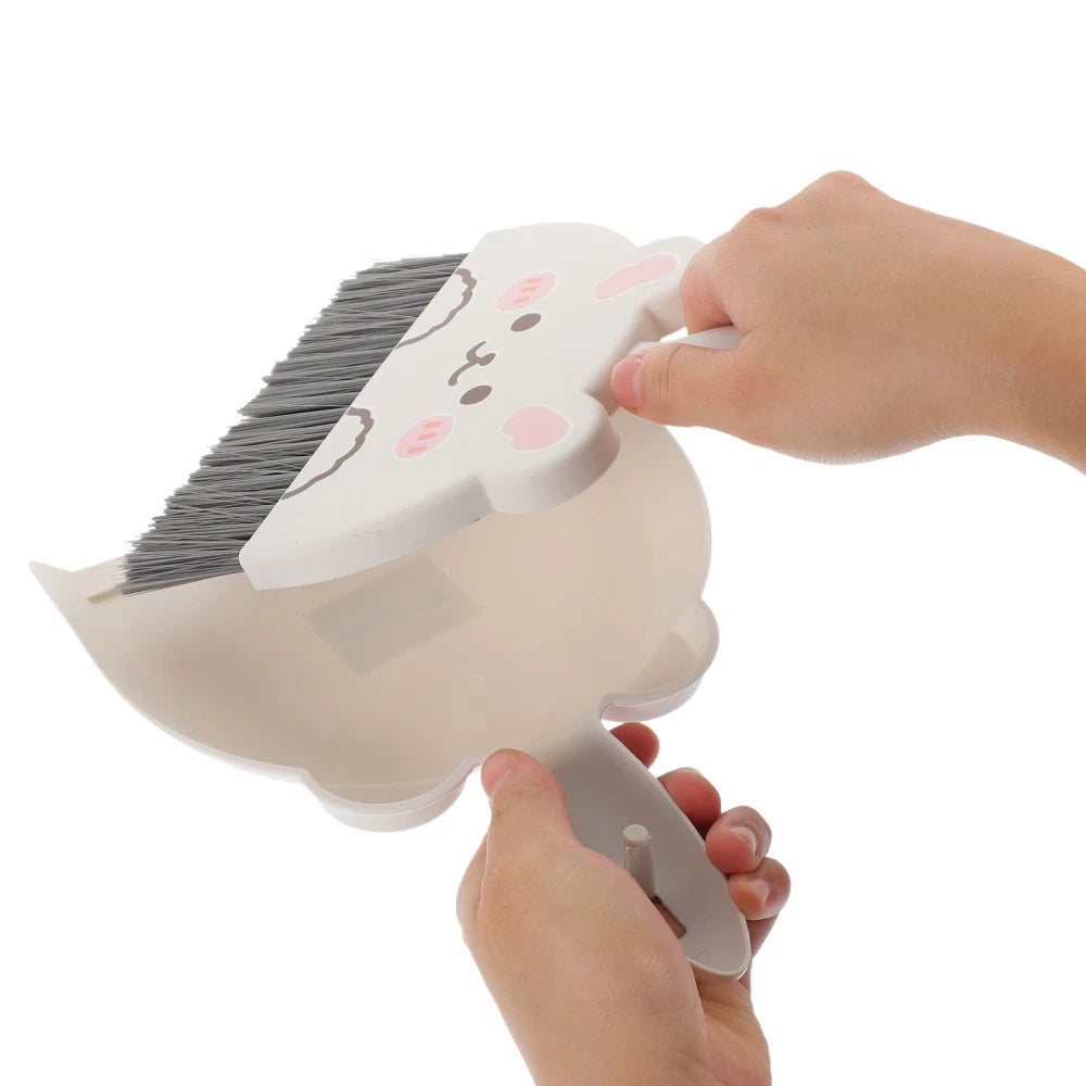 Mini Broom Set Travel Child Desktop Cleaning Supplies for Housekeeping