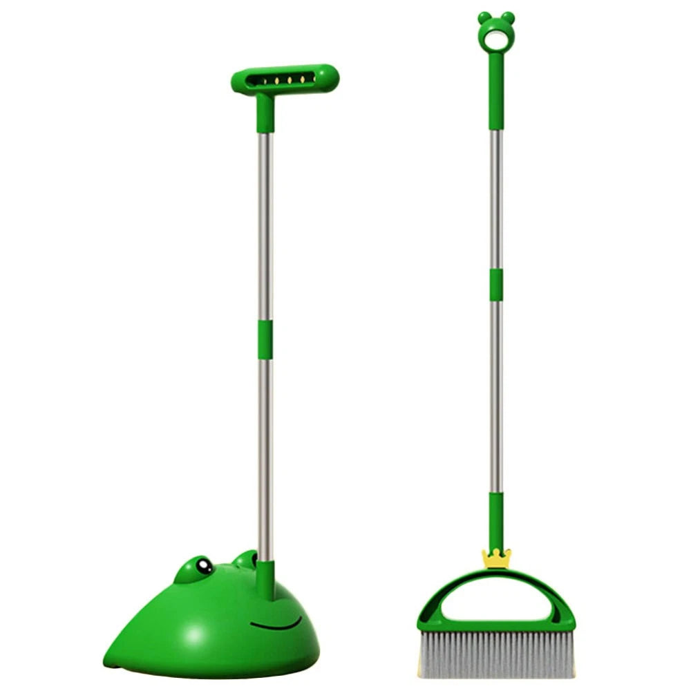 Children's Broom Set Toddler Student Household Sweeper Dustpan and