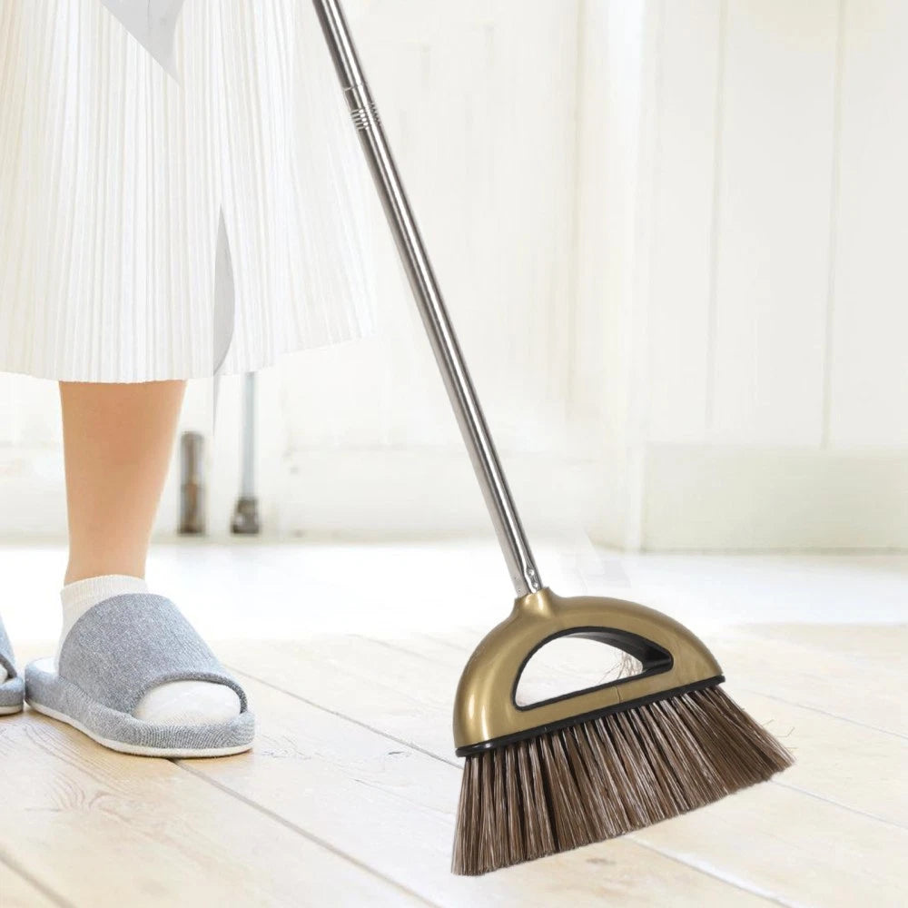1 Set of Home Broom Dustpan Kitchen Garbage Floor Cleaning Broom