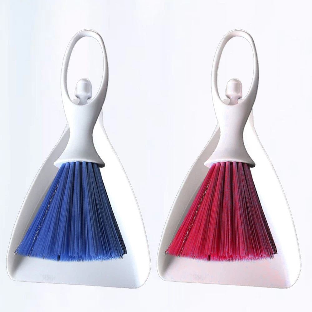2 Sets Handy Mini Broom and Dustpan Set Beautiful-
