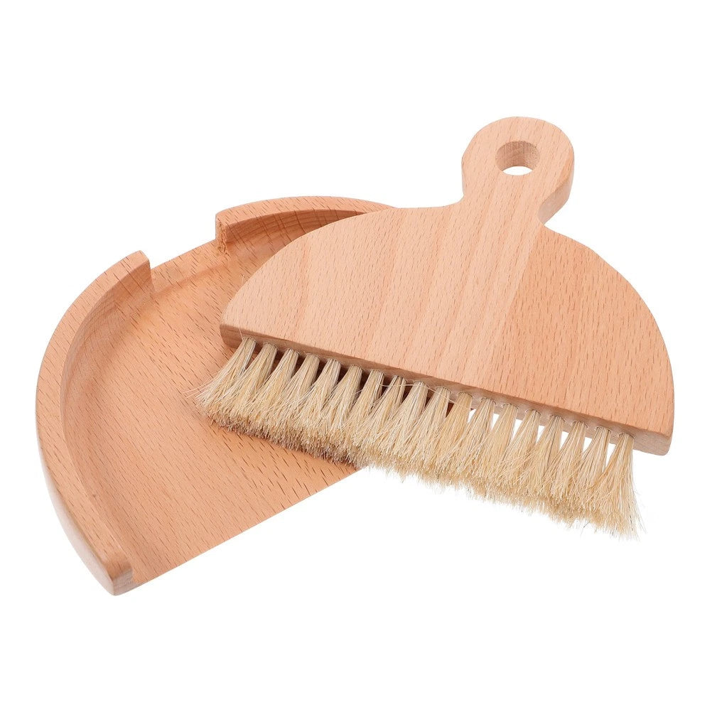 Desktop Cleaning Brush Set Dusting and Dustpan Dad Small Hand Broom