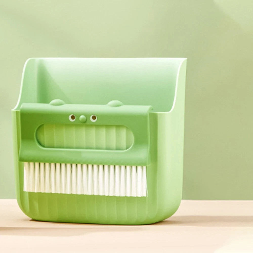 Cleaning Broom Set Mini Brush Multi-function Dustpan Counter Top