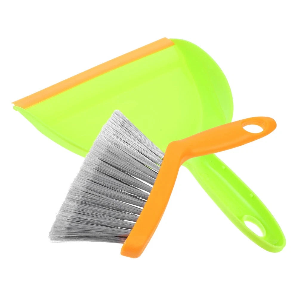 Desktop Cleaning Broom Set Child Convenient Mini And Dustpan with