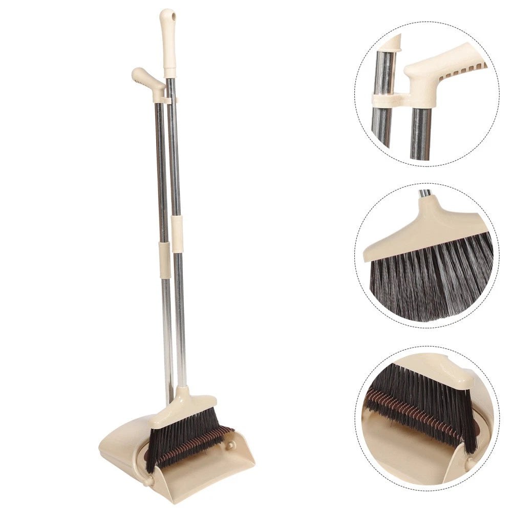 Broom Dustpan Set Office Rubbish Scoop In Broom Set For Home-