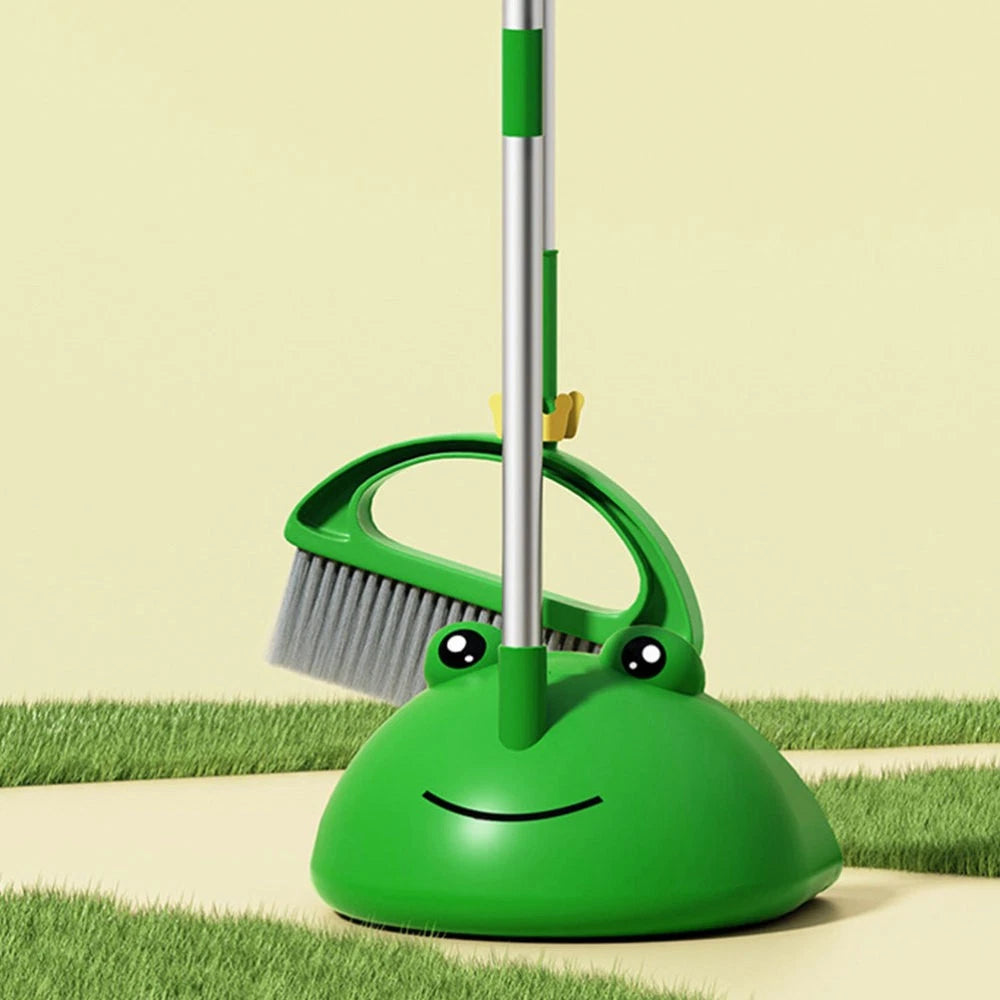 Children's Broom Set Toddler Dustpan Kit Household Cleaning Tools