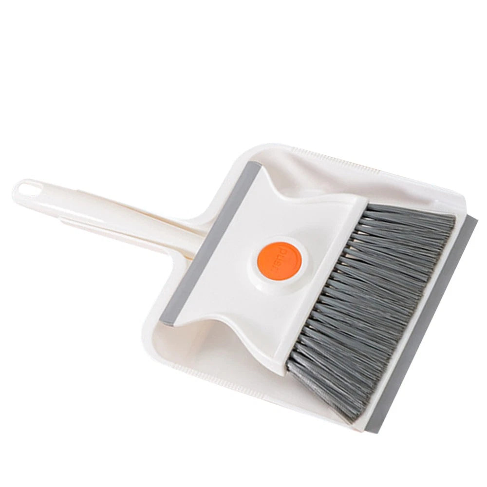 Broom Dustpan Set Mini Brush Child Toddler Desk and Table Cleaning Kit Handheld