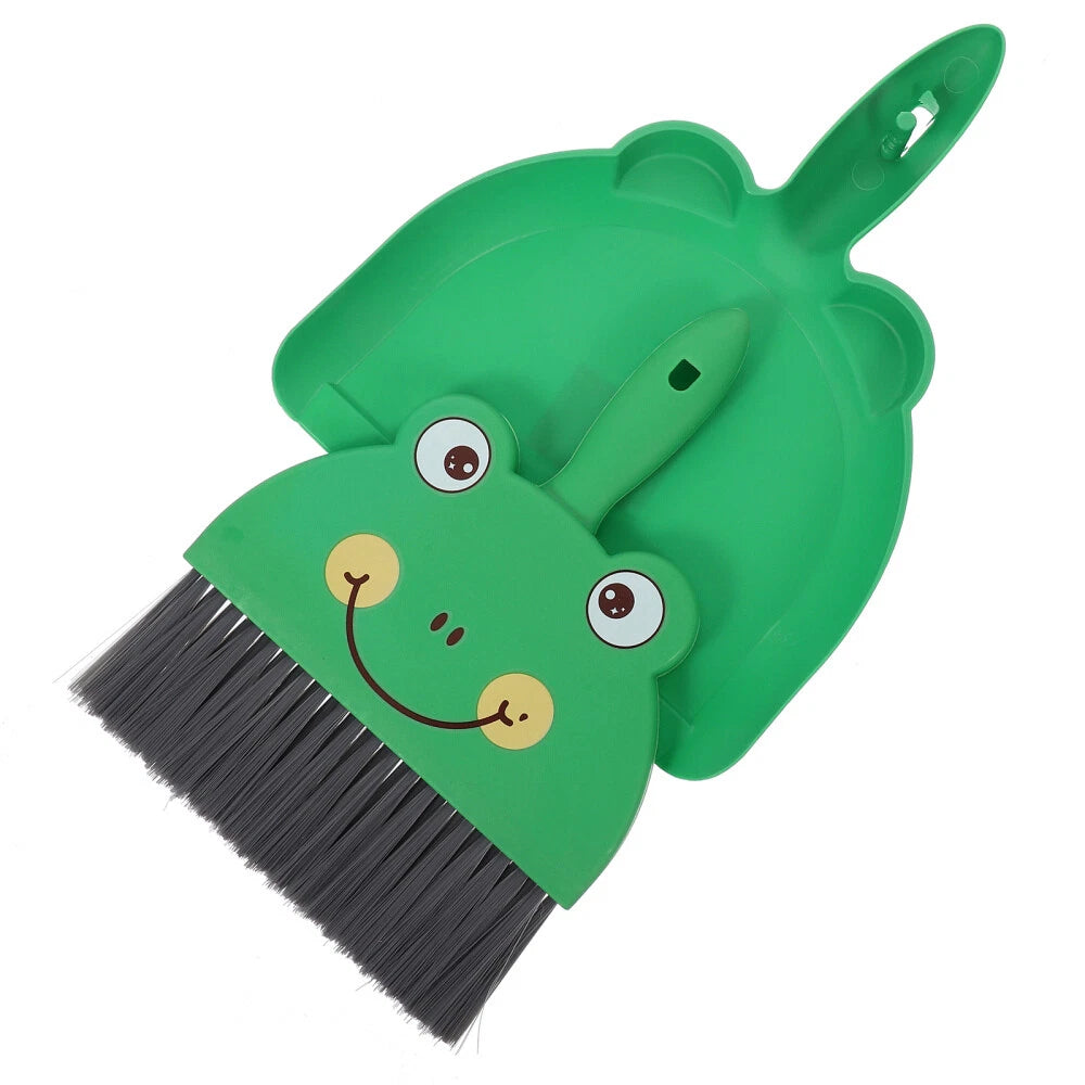 Desktop Cleaning Brush Set Handheld Small Broom with Dustpan Mini
