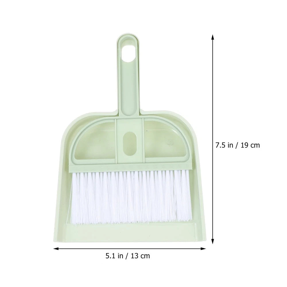 6 Sets Cleaning Artifact Miniature Brush and Dustpan Bulk Kids Broom