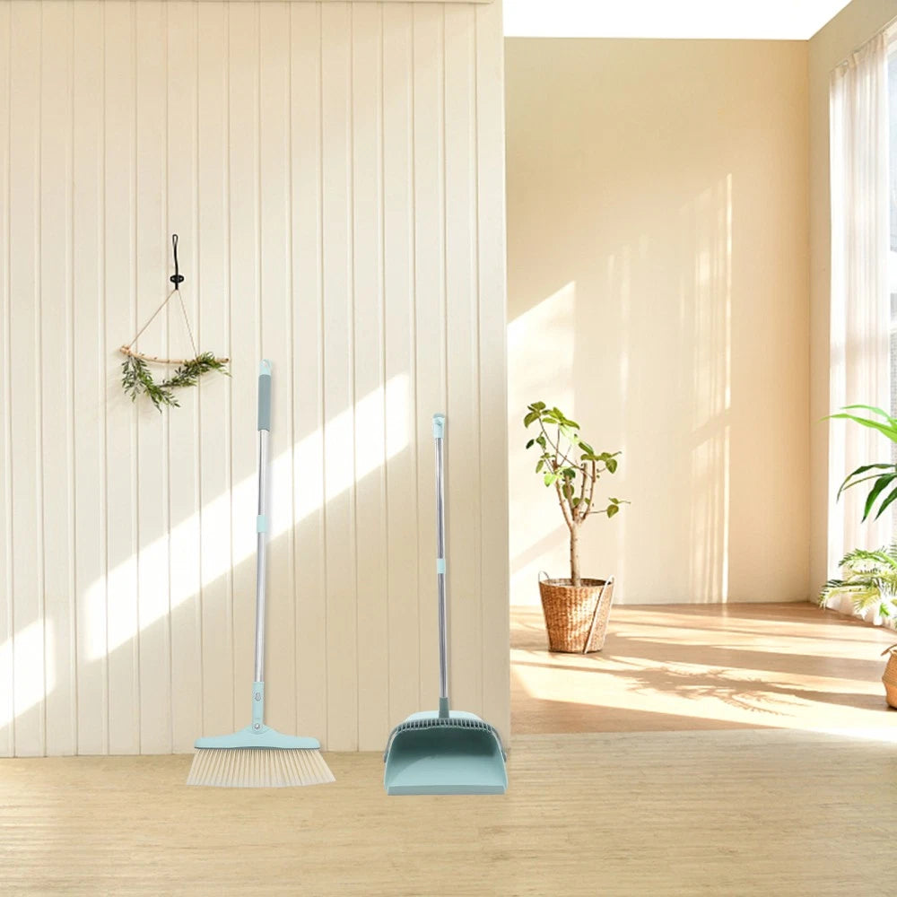Broom Dustpan Set Office Sweeping Brush Household Cleaning Supplies