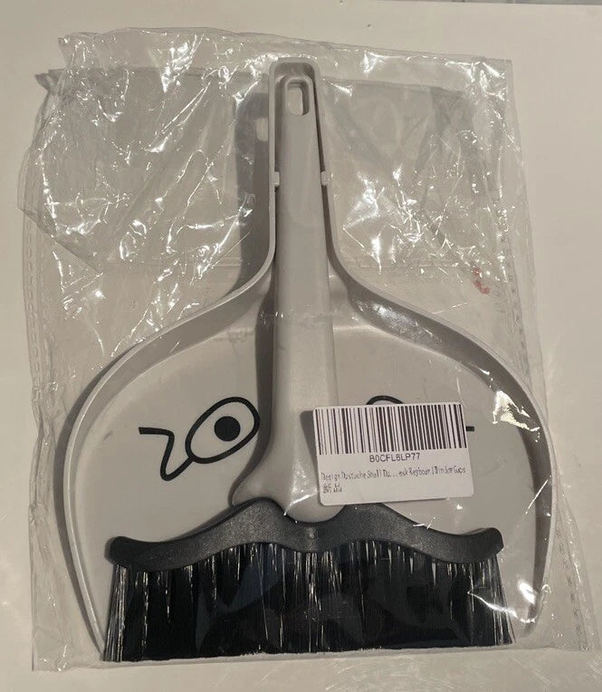 Design Dustache Small Dustpan and Brush Set Mini Dustpan and Mini Hand Broom