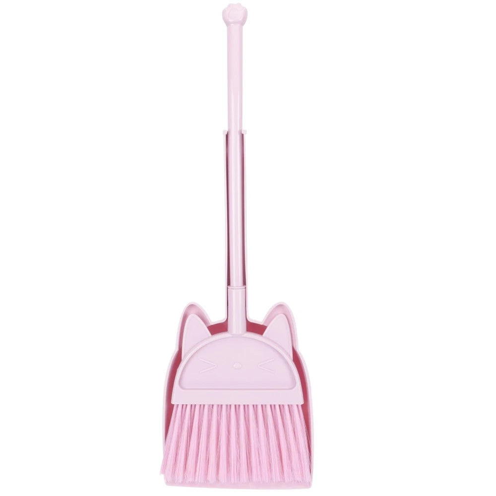 1 set of Kids Broom and Dustpan Kids Broom Dustpan Mini Dustpan and Broom