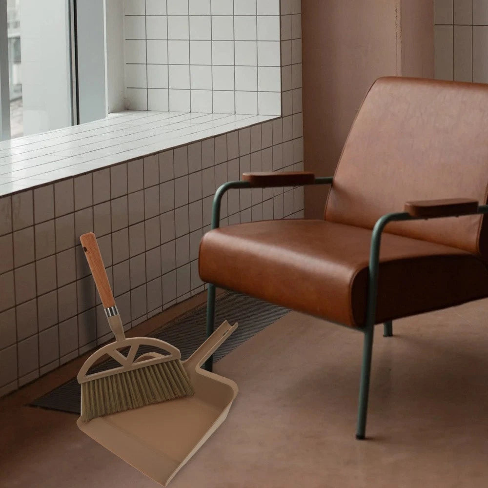Desktop Cleaning Mini Broom Dustpan Set Table and Brush Handheld