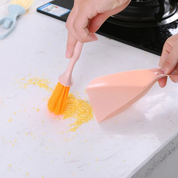 4 Sets Mini Broom Toddler Cleaning Supplies Handheld Small with Dustpan