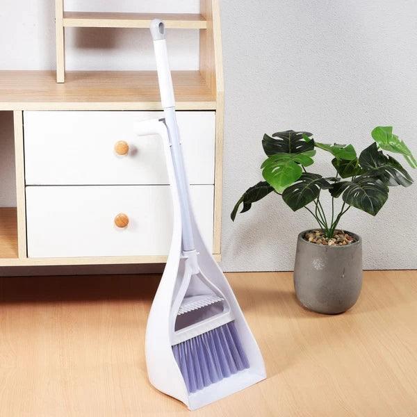 Mini Broom and Dustpan Combination Child Dad Miniature Small Cleaning Brushes