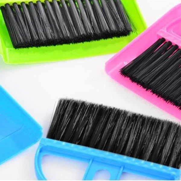 6 Sets Handy Broom Dustpan Keyboard Cleaner Kit Mini for Desktop Cleaning