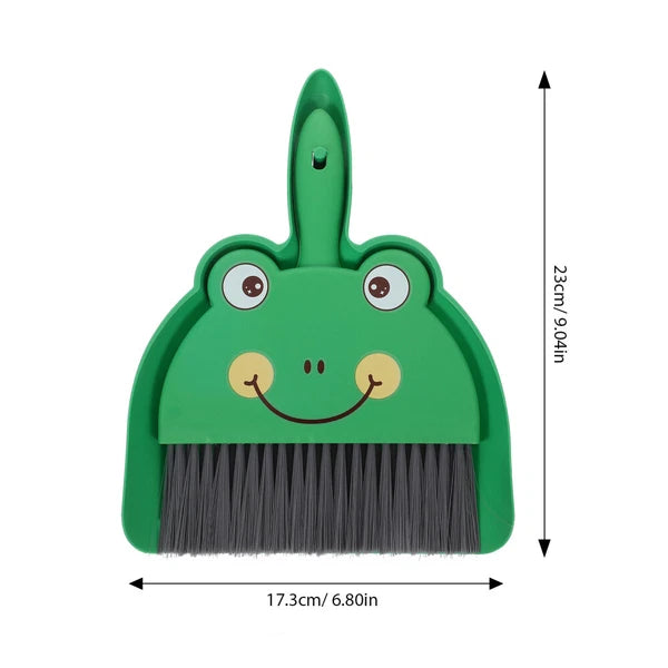 Desktop Cleaning Brush Set Handheld Small Broom with Dustpan Mini