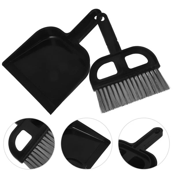 Broom Dustpan Set Portable Mini Broom And Small Cleaning Brush-