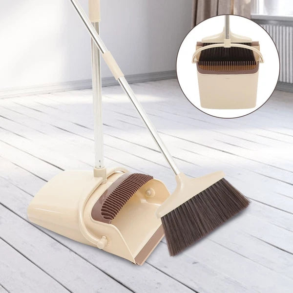 1 Set of Broom Dustpan Kit Household Floor Cleaning Tool Home Cleaning Device
