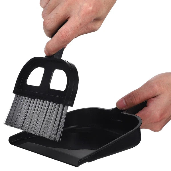Broom Dustpan Set Portable Mini Broom And Small Cleaning Brush-