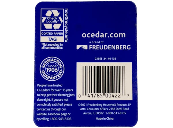 O-Cedar Snap-On Dust Pan & Brush Set - 5 Pack