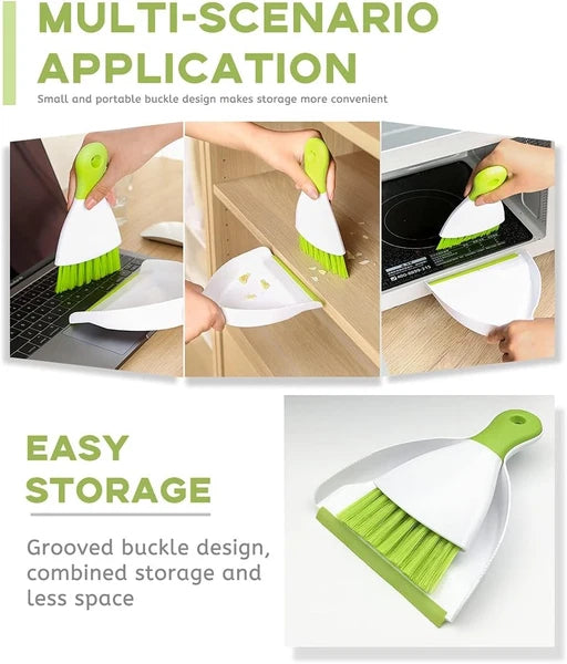 Dust pan Broom Brush Dustpan - Small Broom and Dustpan Set