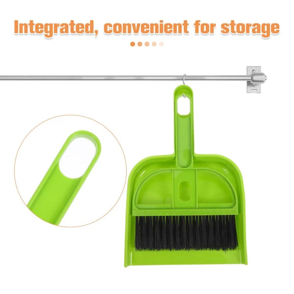 Mini Broom Dustpan Set Child Car Cleaning Brush Interior Toys Gift for Toddlers