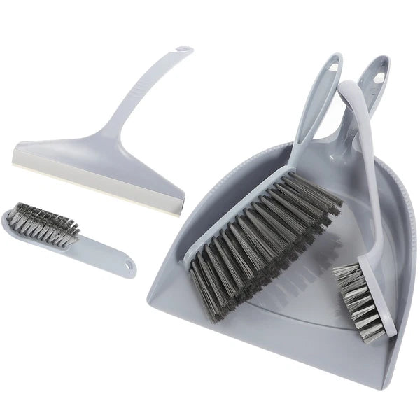 5 Pcs Broom Dustpan Child Mini Brooms Small Cleaning Brush for Desk