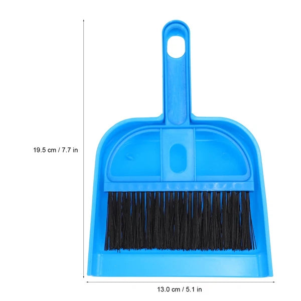 3 Sets Of Household Cleaning Tools Pet Cage Small Brooms Dustpans